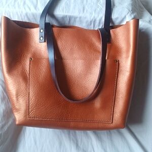 Portland Leather Goods Classic Tote in Hava